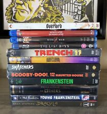 Lote de 12 filmes de terror usados DVD Blu-Ray 28 dias depois Scooby Doo Frankenstein, usado comprar usado  Enviando para Brazil