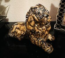 Figur löwe leopard gebraucht kaufen  Lüdenscheid