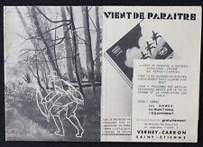Catalogue publicitaire 1934 d'occasion  Nantes