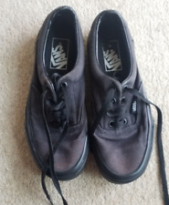 Black lace vans for sale  HELSTON