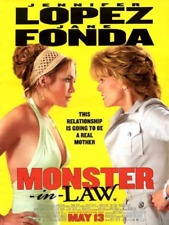 Monster-in-Law (DVD, 2005) Jennifer Lopez Jane Fonda Wanda Sykes Michael Vartan segunda mano  Embacar hacia Argentina
