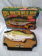 1998 Big Mouth Billy Bass The Singing Sensation de colección con caja original, usado segunda mano  Embacar hacia Argentina