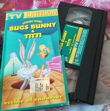 Videocassetta bugs bunny usato  Pescia