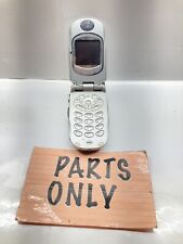 Teléfono celular abatible plateado Motorola Nextel serie i i730 sin probar segunda mano  Embacar hacia Argentina