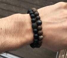 Män stone bracelets for sale  LONDON
