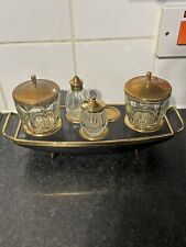Vintage brass glass for sale  STOCKTON-ON-TEES