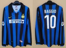 Camiseta de vuelta del Inter de Milán 1998 #10 BAGGIO fútbol segunda mano  Embacar hacia Argentina