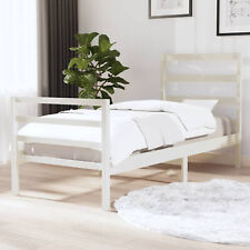 Bed frame white for sale  SOUTHALL