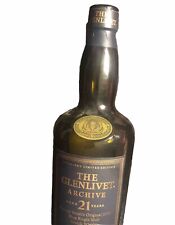 The Glenlivet Archive Aged 21 Years Single Malt Scotch Whisky  (Empty) Bottle for sale  Shipping to South Africa