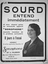 Publicité presse 1933 d'occasion  Compiègne