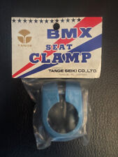 Abrazadera de asiento Tange BMX azul original años 80 nuevo de lote antiguo bmx Oldschool segunda mano  Embacar hacia Argentina