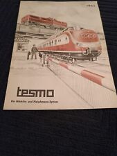 Tesmo broschüre 1963 gebraucht kaufen  Belm