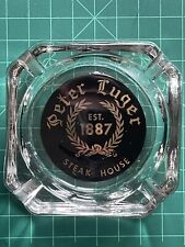 Vintage Iconic Peter Luger Steakhouse Restaurant New York NYC Glass Ashtray 60s for sale  Shipping to South Africa