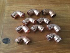 (10) 15mm Yorkshire Potable Solder 90* Elbows ( YP12 ) for sale  DUNDEE