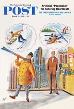 Vintage ski poster d'occasion  Expédié en France