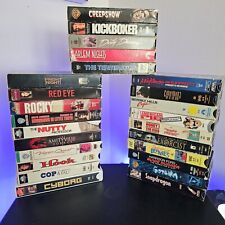 Lote de 5 cintas VHS aleatorias en caja VHS acción/horror/drama/comedia segunda mano  Embacar hacia Argentina