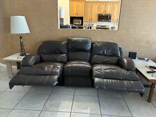 Leather recliner couch for sale  Waddell