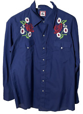 Blue cowboy shirt for sale  Madison