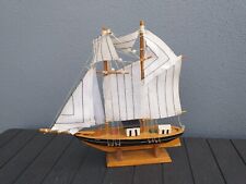 Nice item..wooden ship...fishi for sale  ST. AUSTELL