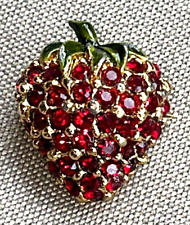 Vintage strawberry pin for sale  Madison
