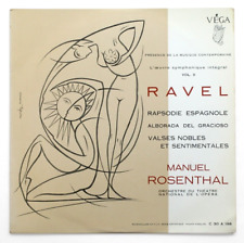 Usado, MANUEL ROSENTHAL Maurice Ravel vol.3 francês 1959 Vega C 30 A 198 FD LP comprar usado  Enviando para Brazil