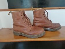 Dr Martens Brown Serena Leather Boots Size 5 / 38, used for sale  Shipping to South Africa