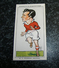 Hignett football caricatures for sale  UK