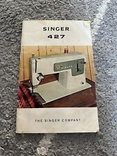 Singer 427 manual for sale  READING
