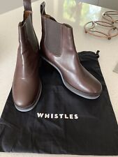 Whistles brown leather for sale  CHARD