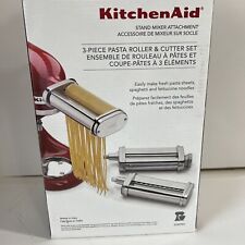 KitchenAid accesorio mezclador de soporte 3 piezas rodillo y cortador de pasta (TOTALMENTE NUEVO) segunda mano  Embacar hacia Argentina