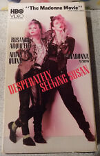 Desperately Seeking Susan - VHS - Rosanna Arquette - Madonna - Aidan Quinn comprar usado  Enviando para Brazil