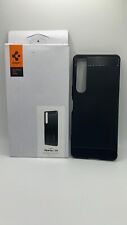 Used, Spigen Rugged Armor Phone Case for  Sony Xperia 1 IV, Matte Black, ACS04550 for sale  Shipping to South Africa
