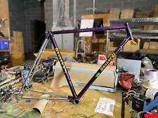 Used, Vintage Steel Lugged Daccordi Original Frame 54 Purple for sale  Shipping to South Africa