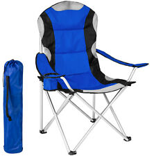 Chaise de camping housse pliante fauteuil de camping pliable siege de plage bleu d'occasion  Rognac