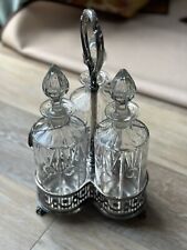 Crystal decanter bottle for sale  MARGATE