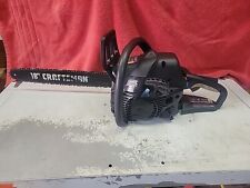 Craftsman Chainsaw 18 Inch Bar 42 CC black with carry case for sale  Shipping to South Africa