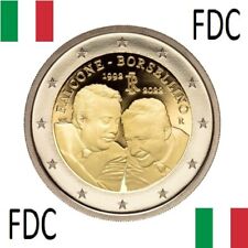 2 euro commemorativo 2022 Italia FDC - Giovanni Falcone e Paolo Borsellino gebraucht kaufen  Versand nach Switzerland