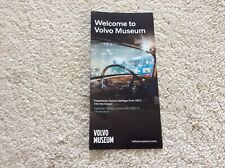 Volvo museum leaflet for sale  FAREHAM