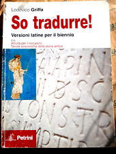 Tradurre versioni latine usato  Genova