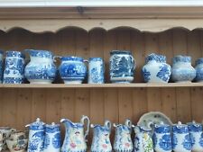 Antique jug blue for sale  READING