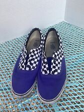 Sapatos masculinos Vans Old School xadrez preto e branco 16 roxo comprar usado  Enviando para Brazil