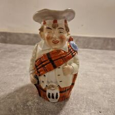 Antique Toby Jug Mug Pitcher German Porcelain Scottish Character Kilt Drinking  for sale  Shipping to South Africa