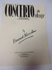 Howard kasschau concerto for sale  Covington