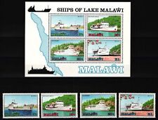 Malawi 449-452 i blok 64 czyste statki #KC025 na sprzedaż  Wysyłka do Poland