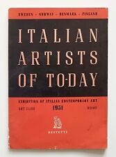 Italian artists today usato  Roma