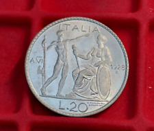 Italia lire 1928 usato  Crespellano