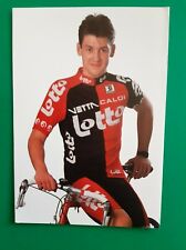 CYCLISME carte cycliste NICO MATTAN équipe LOTTO Vetta Caloi 1994, usado comprar usado  Enviando para Brazil