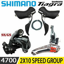Usado, Shimano Tiagra 4700 2X10 câmbio de velocidade desviador RD SS GS grupo bicicleta de estrada comprar usado  Enviando para Brazil