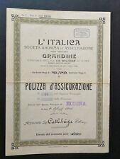Italica modena polizza usato  Treviso