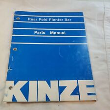 Kinze rear fold for sale  Oakland